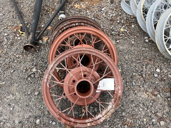 Wheels: 4 - 19 inch Model A Ford wheels