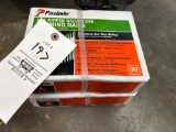 2 box Hot Dip Galv Framing nails. Paslode X .113 inch QTY. 2000 paper tape