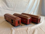 (3) American Flyer passenger cars