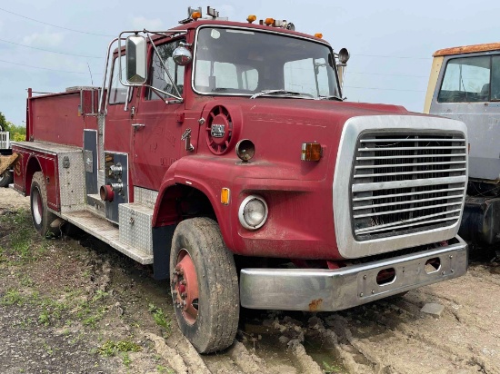 1979 Ford 9000 Firetruck. Runs. with Title. sells ?as is?