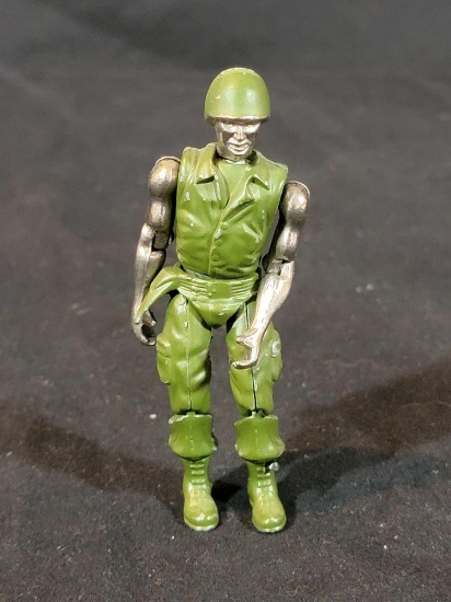 Zylmex Zee Toys Corporal Chrome Metal Man action figure