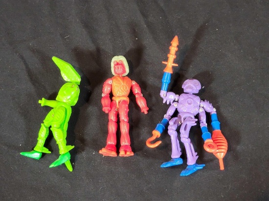 Vintage Mego Micronauts Aliens Antron Membros Repto broken arm