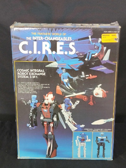 Vintage C.I.R.E.S. CIRES Robot Action Figures Micronauts