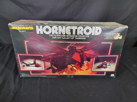 1979 Mego Micronauts Hornetroid Myriapod in Box Directions