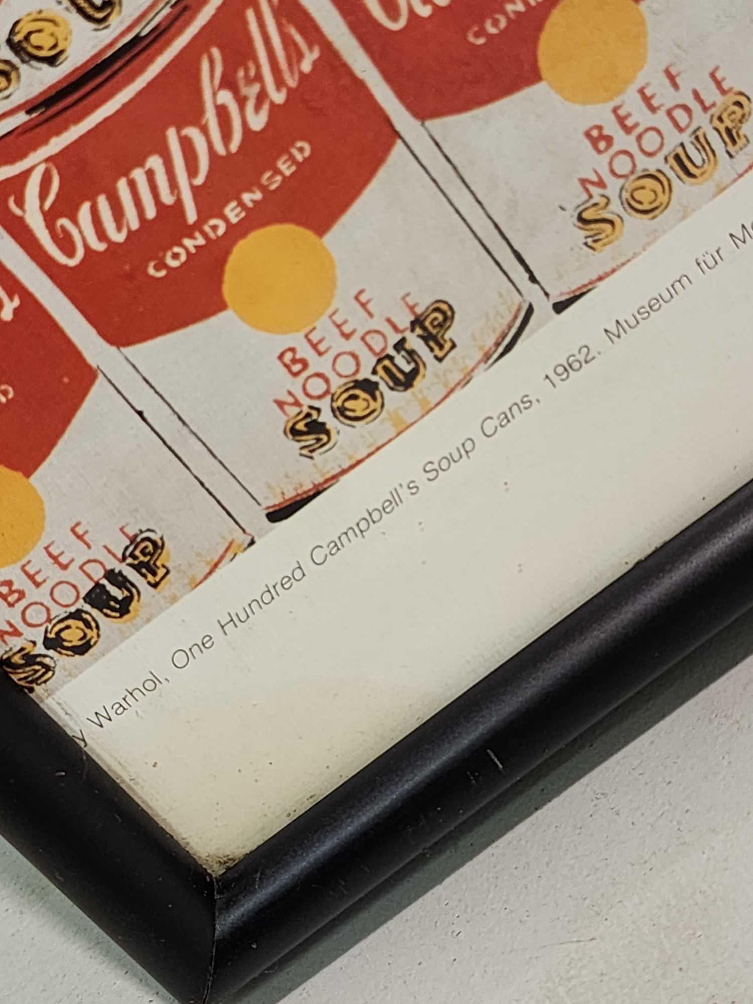 Andy Warhol poster, 100 Campbell's Soup Cans | Proxibid