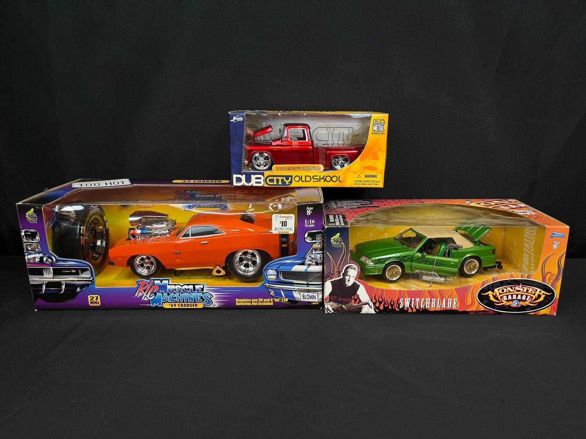 RC Muscle Machine 69 Charger, Monster Garage | Proxibid