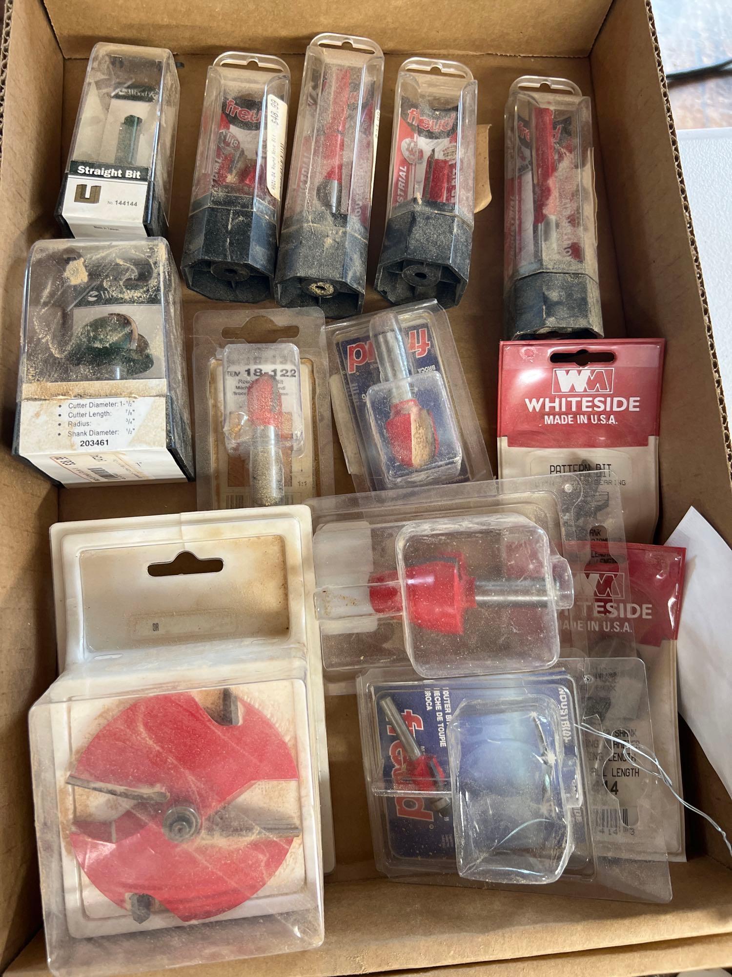 Freud and Wood River Router Bits Proxibid