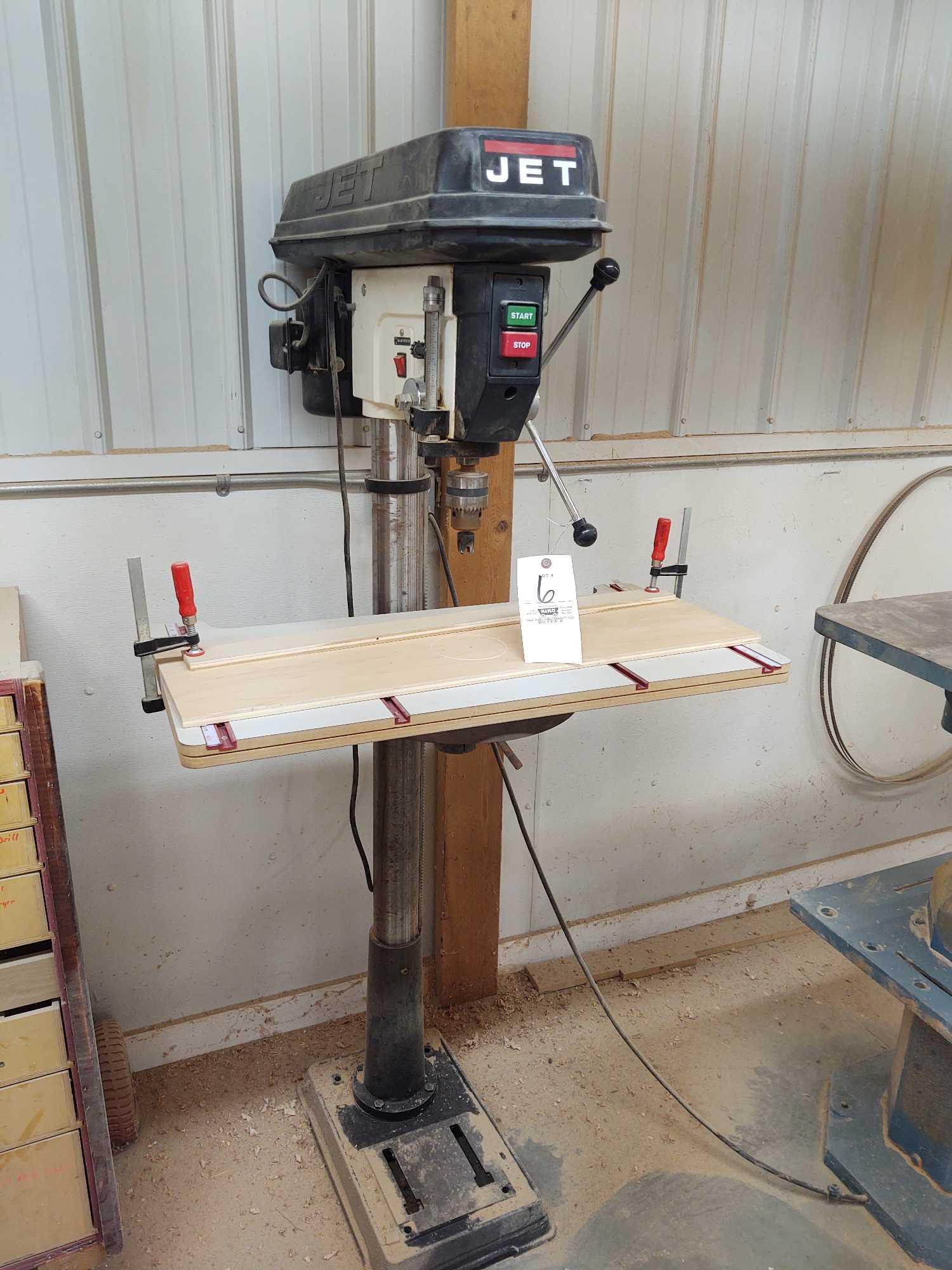 Jet Floor Model Drill Press Proxibid