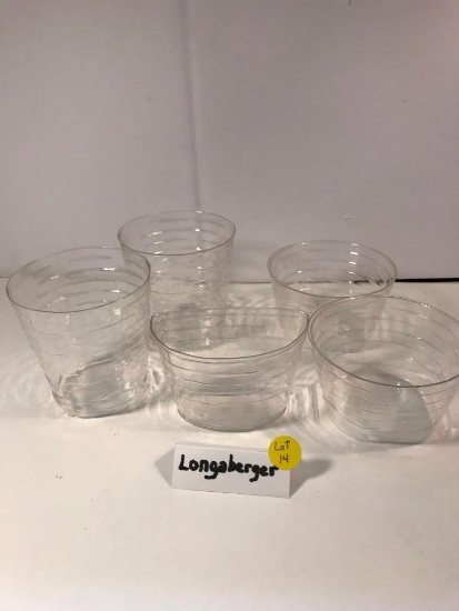 Longaberger 2 Pen Pal Protectors, 1 Oregano Protector, & 2 Thyme Protectors