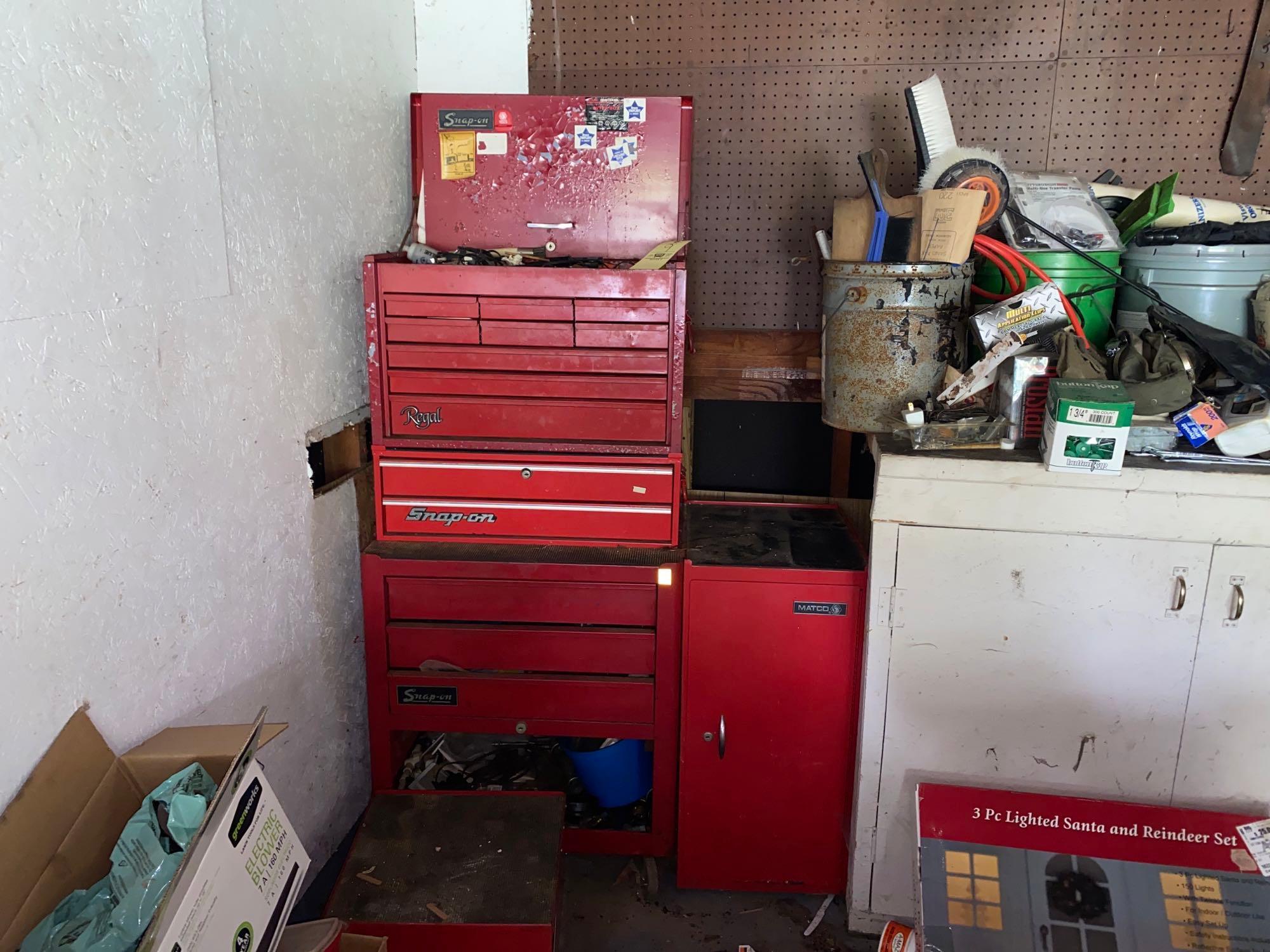 Snap On Toolbox W/ Matco Lock Box Proxibid