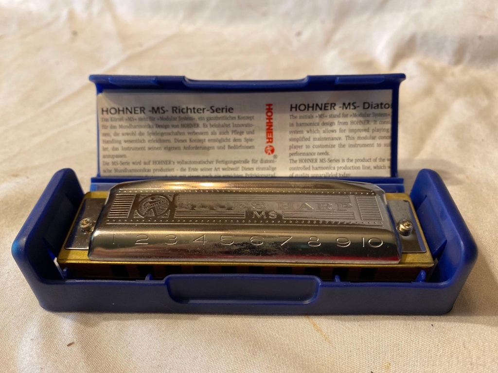 Hohner Blues Harmonica (Made In Germany) Key Of C | Online Auctions |  Proxibid