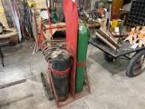Acetylene set with cart