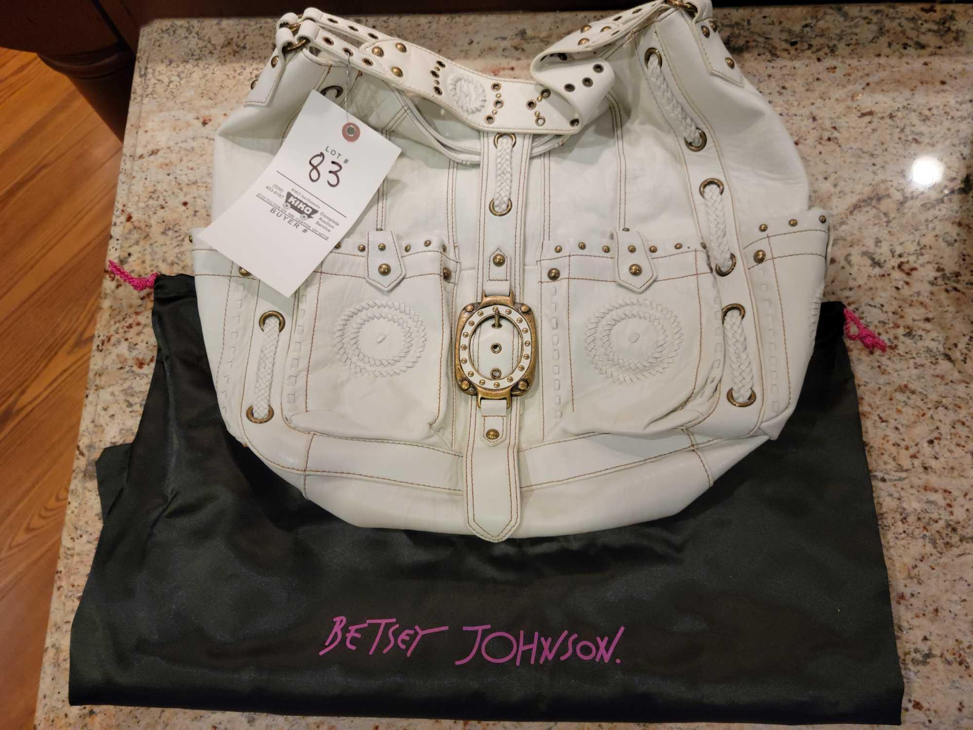 Betsey johnson best sale leather purse