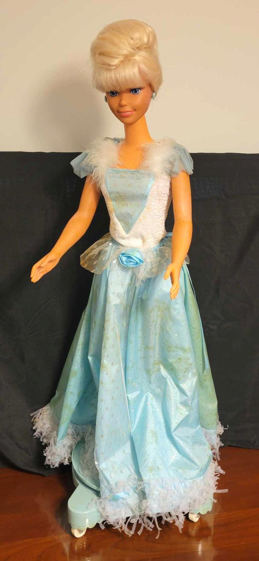 1992 Mattel my size dance Barbie with stand Proxibid