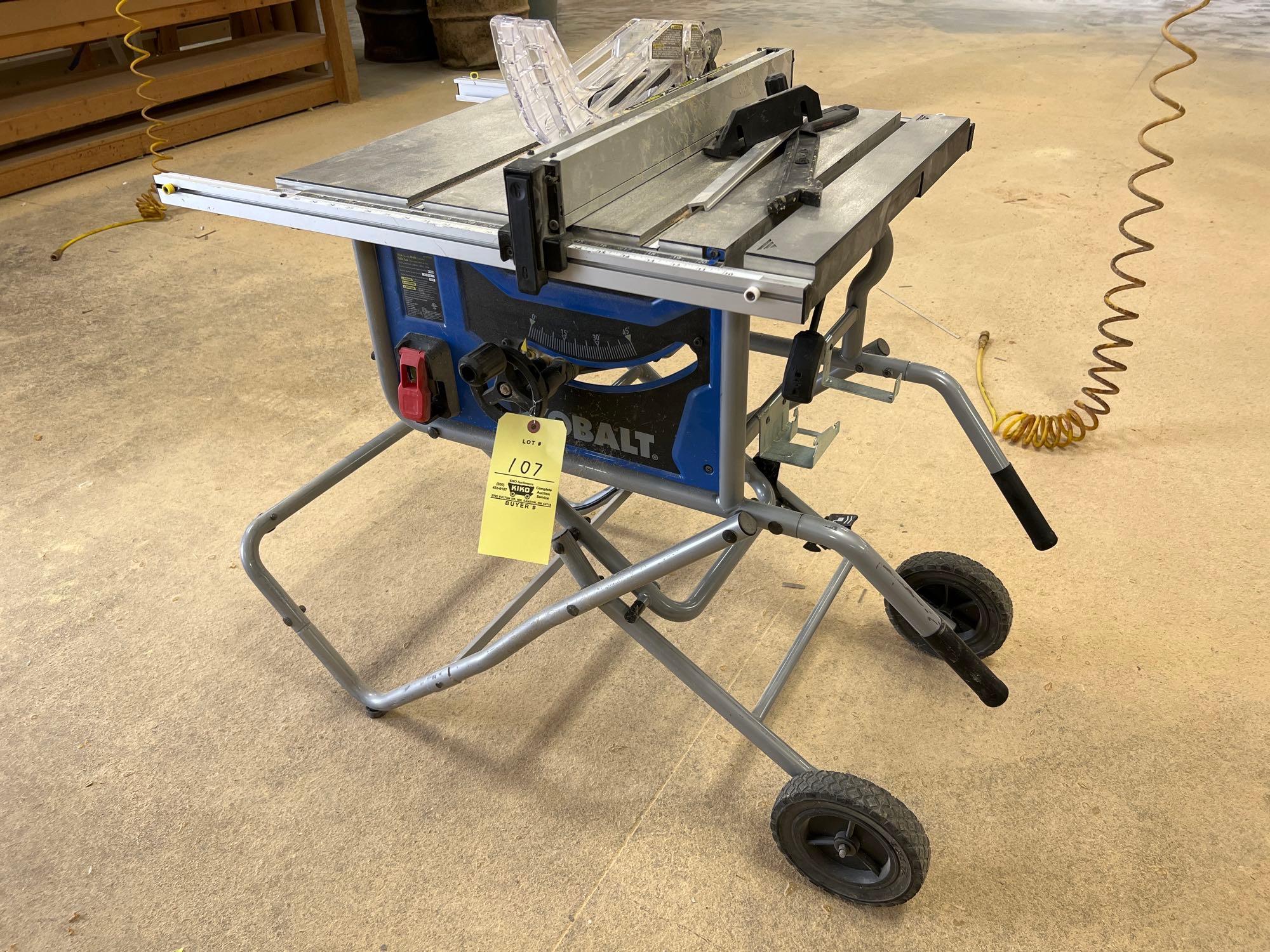 Kobalt 10 inch table saw deals