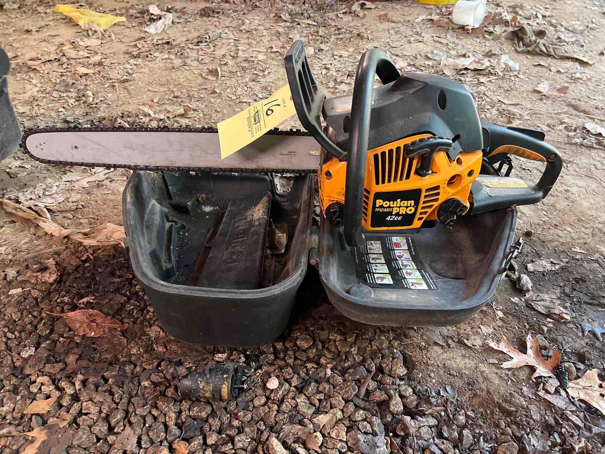 Poulan Pro 42CC Chainsaw Proxibid