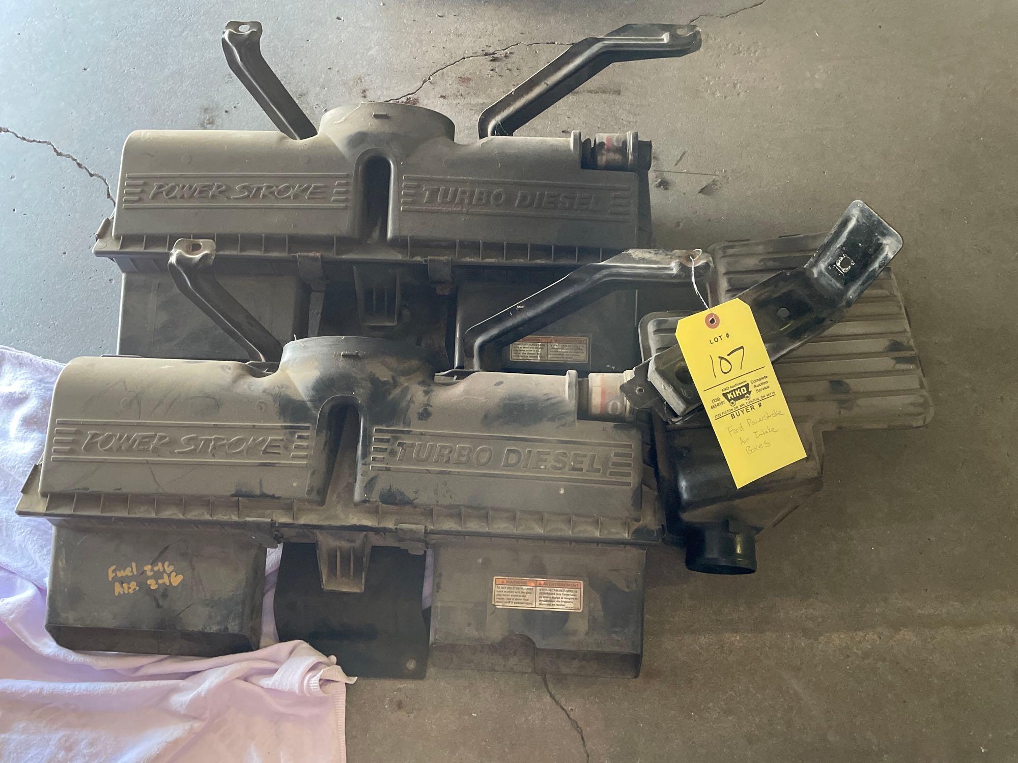 ford powerstroke air intake boxes Proxibid
