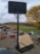 Basketball hoop, new back board