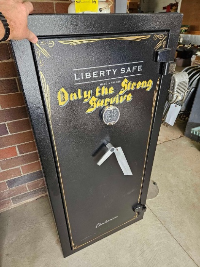 Liberty gun safe with combination