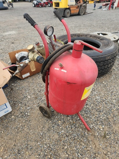 Sand Blaster works