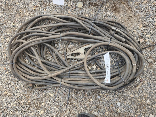 Welding Leads Hot and Ground
