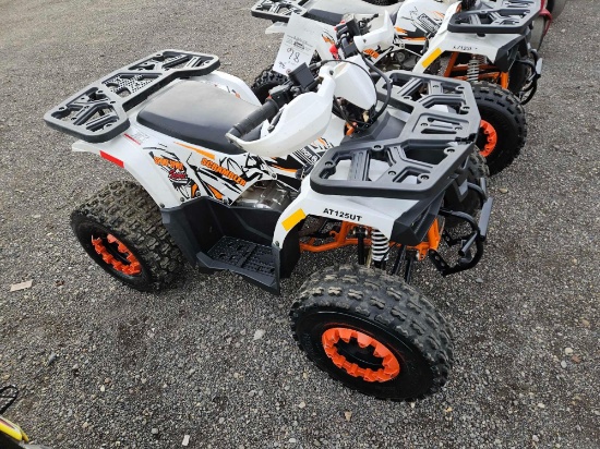 Coleman scrambler 4 wheeler, runs