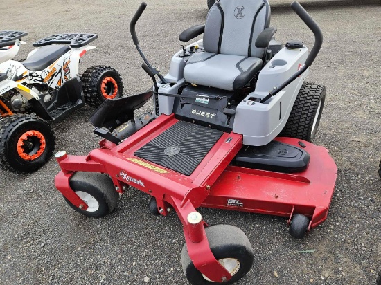 Exmark quest zero turn mower, runs
