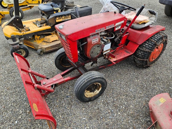 Wheelhorse mower with blade