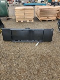 Quick attach 72 in bucket