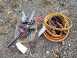 Jumper cables, tools
