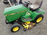John Deere 240 tractor, runs