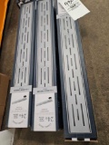 New 24in polished chrome drains, bid x 3