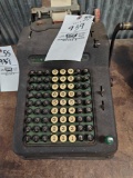 Early adding machine