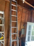 Werner 24 ft Aluminum Ext Ladder