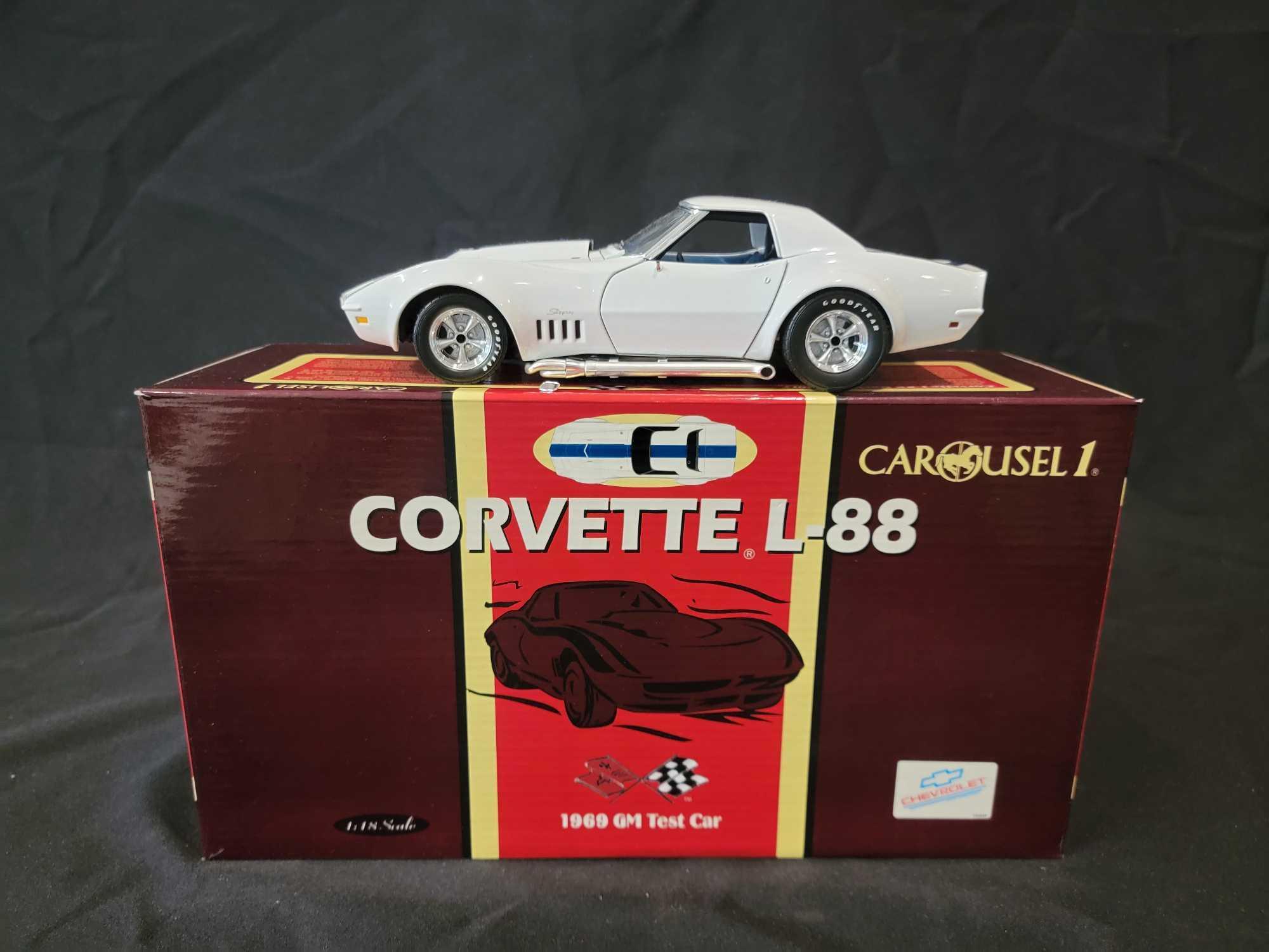 Carousel 1 1969 Corvette L-88 1:18 Diecast Car | Proxibid