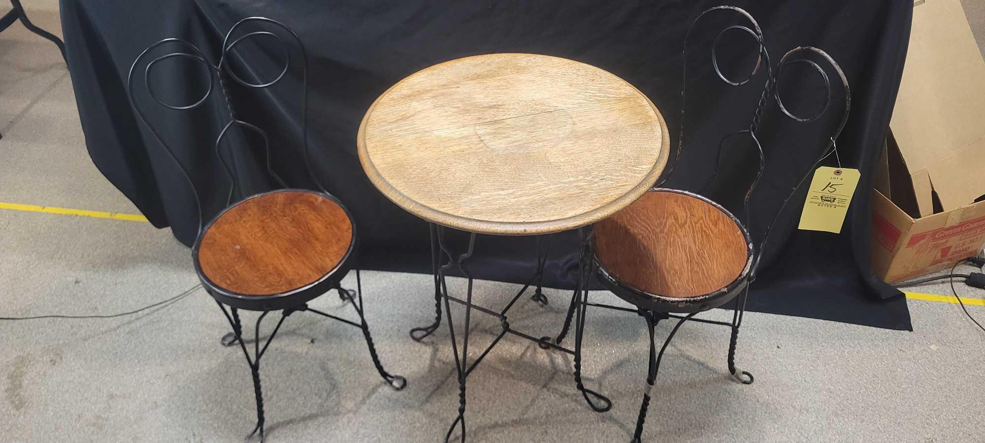 Antique parlor table and chairs Proxibid