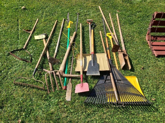 Larger Assortment of Yard Tools | Online Auctions | Proxibid