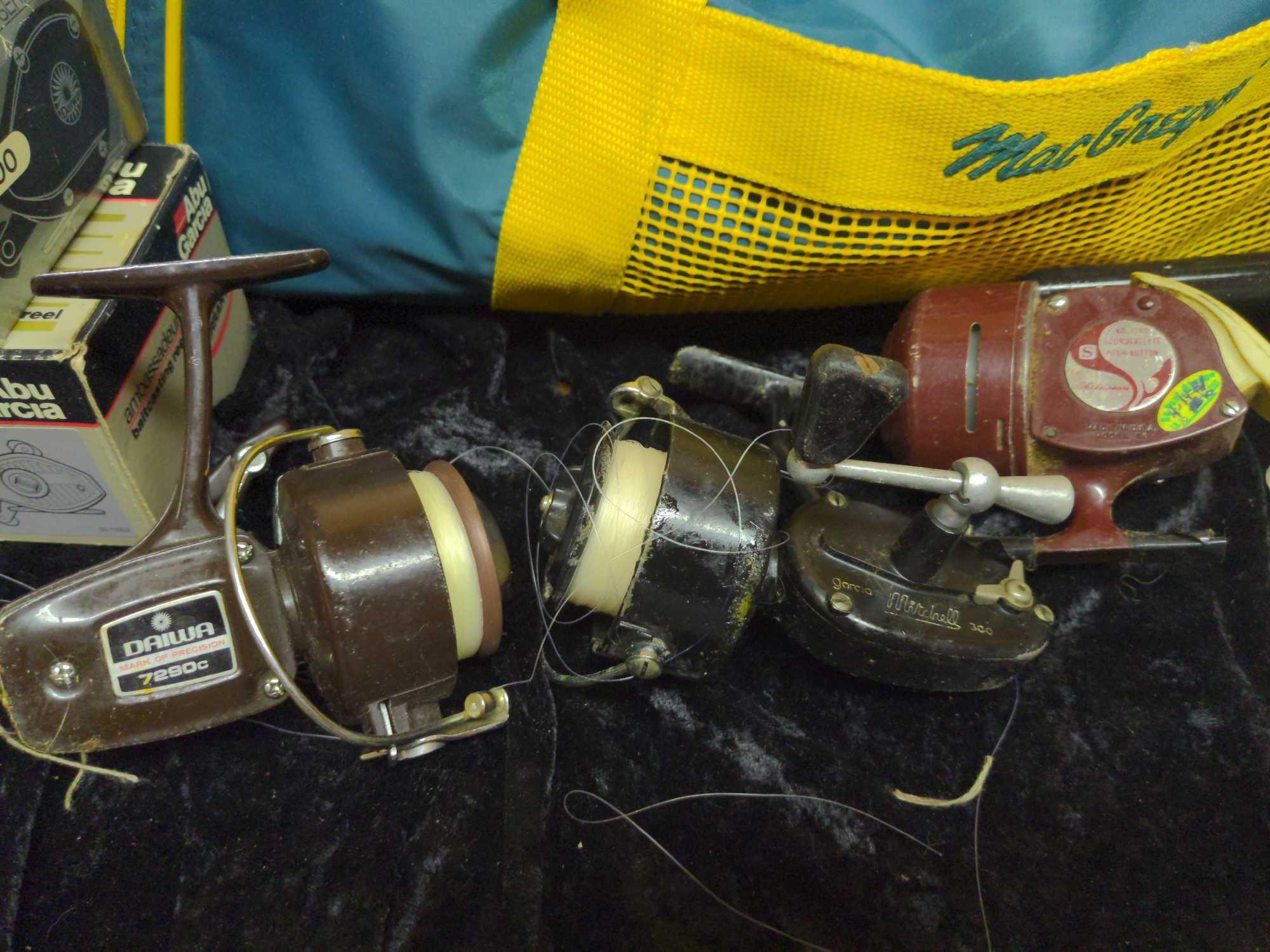 Sold at Auction: Lot of 2 Mitchell-Garcia spinning reels. 1. Model