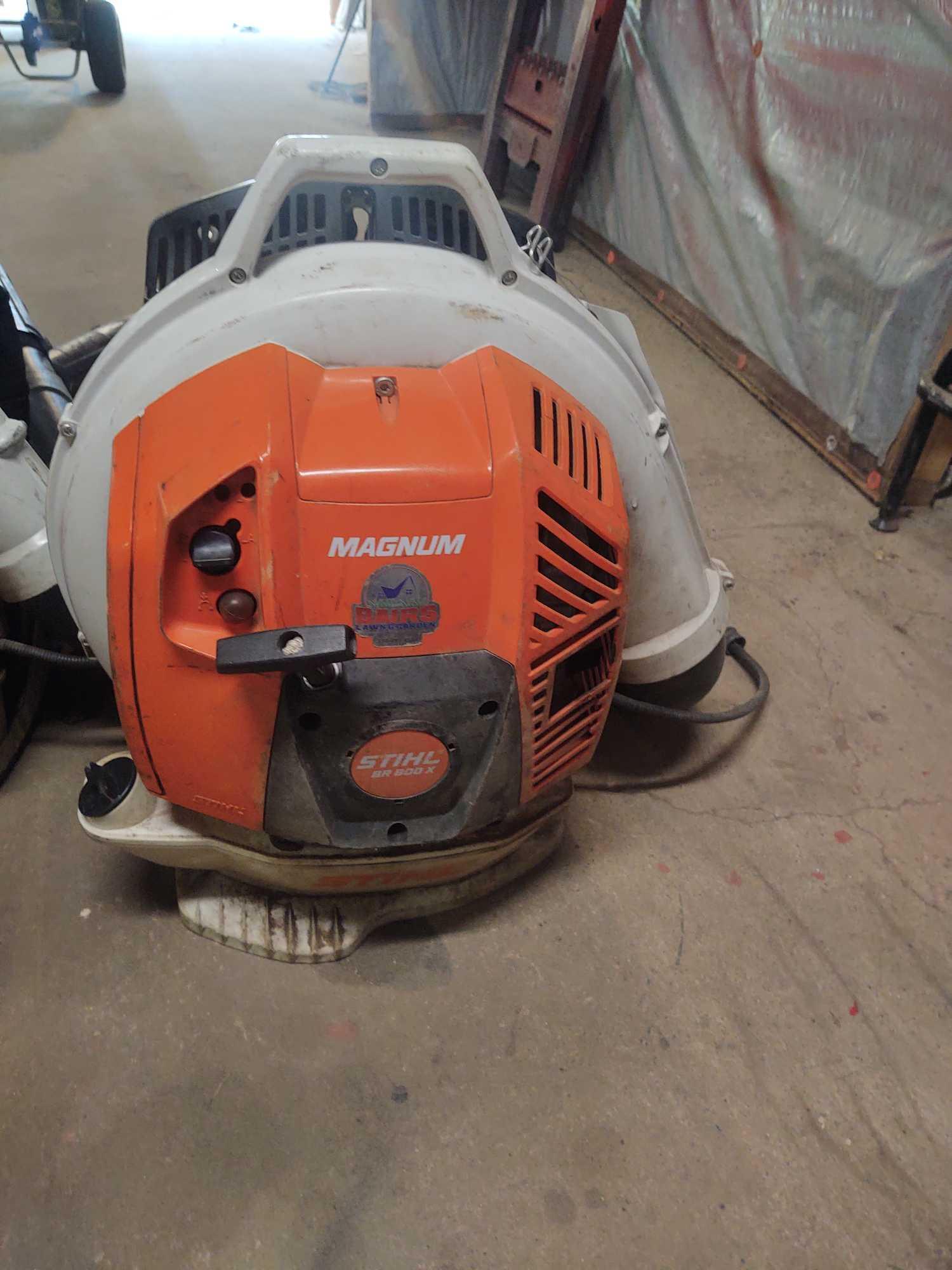Stihl BR800x backpack blower | Proxibid