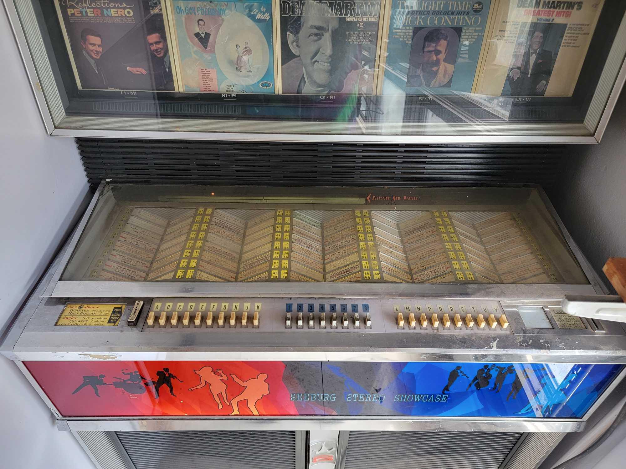 1960s Seeburg Stereo Showcase Jukebox Works | Proxibid