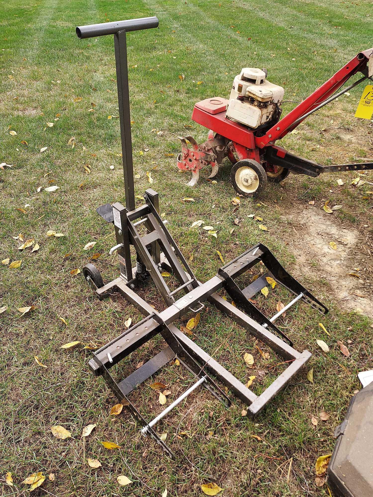 Pittsburgh high lift riding mower jack hotsell