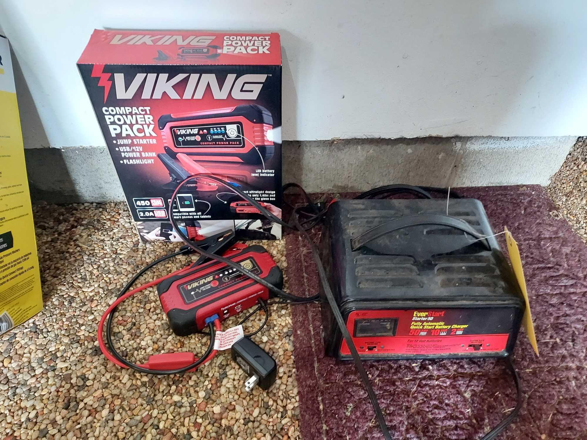 Viking Compact Power Pack & Battery Charger Proxibid