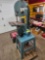 Shopline Jet 12in open stand bandsaw on cart