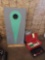 Cornhole Boards, Sleeping Bag, & Large Quantity of Poker Chips