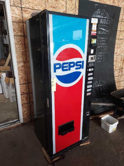 6 Foot Tall Pepsi Vending Machine