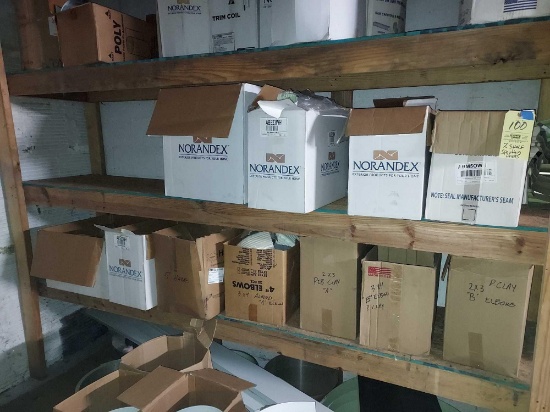 2 Shelves of Assorted Spouting Parts - Various Colors & Types