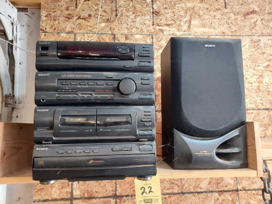 Sony Stereo System - Main Power Button Needs Replaced