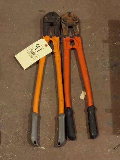 2 Sets of Bolt Cutters