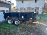 2012 Big Tex 12LX 12 Foot Tandem Axle Dump Trailer