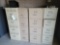 Lockers (missing sides), file cabinets
